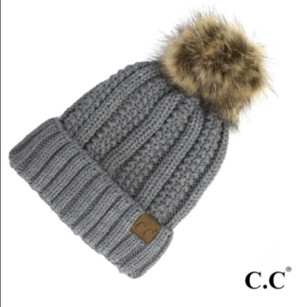 C.C Pom-Pom Beanie